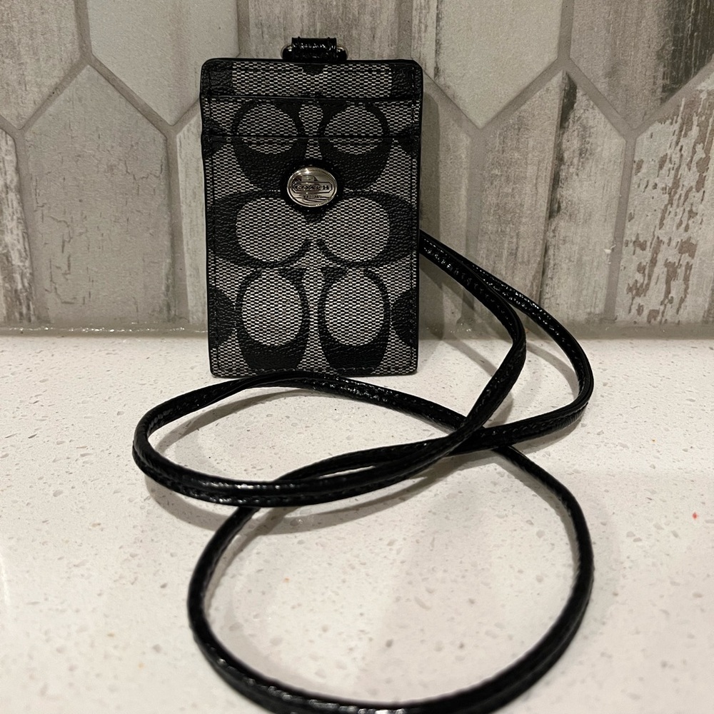 Coach Badge Holder
